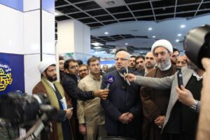 بازیدید وزیر نفت از نمایشگاه روایت پیشرفت در مشهد