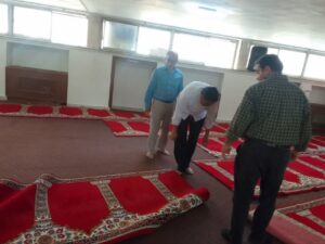 آئین غبار روبی مساجد در شهرستان مشهد برگزار شد