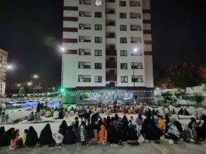 مراسم جشن عید بزرگ ولایت و امامت غدیر خم در کوی سازمانی مهر ولایت با سخنرانی ریاست عقیدتی سیاسی فرماندهی آماد و پشتیبانی منطقه شمال شرق نزاجا حجت‌الاسلام قاسمی حداد