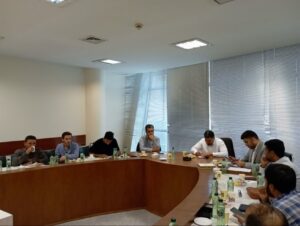 برگزاری دومین نشست خبری دکتر احسان عظیمی‌راد با رسانه‌های محلی حاشیه شهر مشهد مقدس