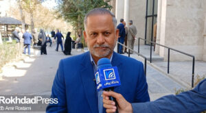 مصاحبه مشاور فرمانده نیروی زمینی  به مناسبت هفته دفاع مقدس و بازگشایی دانشگاه‌ها در همایش دفاع مقدس
