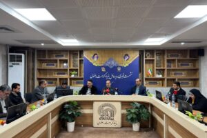 نشست خبری اصحاب رسانه با محمدحسین استادآقا مدیرعامل بنیاد کرامت رضوی