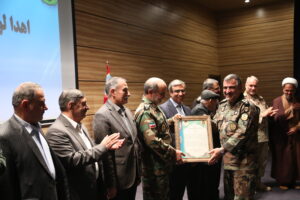 معارفه فرمانده جدید قرارگاه منطقه‌ای شمال‌شرق نیروی زمینی در مشهد