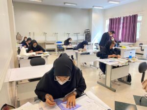 آزمون رشته معماری (طراحی)  در دانشگاه فردوسی مشهد برگزار شد