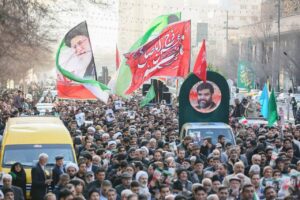 مراسم تشییع پیکر جانباز مدافع حرم و شهید امنیت «مهدی ظریف» در مشهد