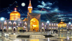 حرم امام رضا(ع) حال و هوای عید مبعث گرفت