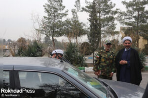 نشست تبادل نظر حجت الاسلام اخلاقی  با  فرماندهی آماد و پشتیبانی شمال شرق