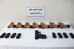 کشف محموله سلاح و مهمات جنگی توسط مرزبانان هنگ مرزی تایباد