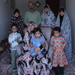 رسم شیرین خانواده ابراهیمی برای حفظ قرآن