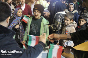 برگزاری نورافشانی به مناسبت ۴۷سالگرد پیروزی انقلاب اسلامی در مشهد