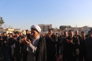 نماز عید فطر در مشهد اقامه شد