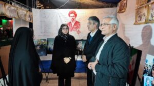 راه اندازی اولین نمایشگاه عکس خیابانی حماسه مردم مشهد در جنگ رمضان