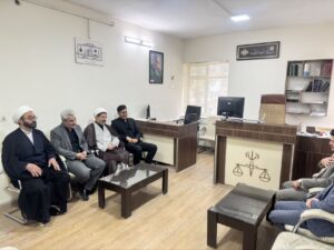 بازدید سرزده رئیس کل دادگستری خراسان رضوی از حوزه قضایی کاشمر