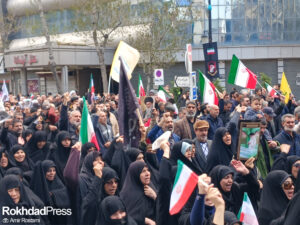 راهپیمایی مردمی « جمعه خشم و نصر » در مشهد برگزار شد