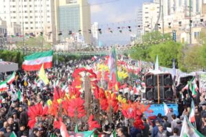 برگزاری مراسم چهلمین روز شهادت رهبر معظم انقلاب در مشهد مقدس