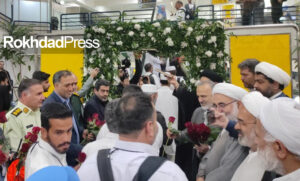 اعزام اولین گروه از زائران خراسان رضوی با بدرقه مسئولین کشوری و استانی به سرزمین وحی