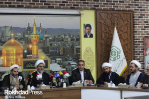 نشست خبری همایش غدیر و مقاومت با حضور حجت‌الاسلام محمد احمدزاده