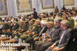 مراسم گرامیداشت سپهبد شهید «محمد پاکپور» در حرم مطهر