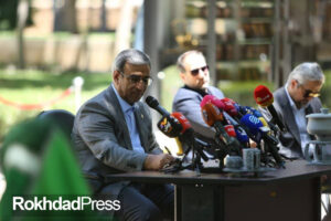 کنفرانس خبری غلامحسین مظفری استاندار خراسان رضوی با اصحاب رسانه
