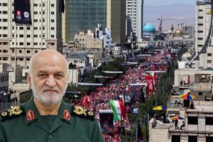 قدردانی سپاه امام رضا(ع) از مردم برای حضور حماسی در مراسم استقبال و تشییع آقای شهید ایران