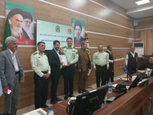 تقدیر فرمانده انتظامی خراسان رضوی از مدیرمسئول «رخداد پرس»
