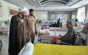 دیدار سربازان قرارگاه ثامن‌الائمه(ع) با جانبازان قطع نخاعی دفاع مقدس