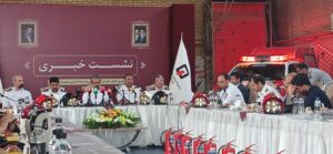 آمادگی ۹۸ درصدی خودروهای آتش‌نشانی مشهد؛ تشریح اقدامات آتش‌نشانی در شرایط جنگ و مراسم تشییع رهبر شهید