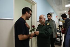 سردار مهدوی در بیمارستان ولایت مشهد؛ تأکید بر حمایت از حقوق و معیشت پرستاران